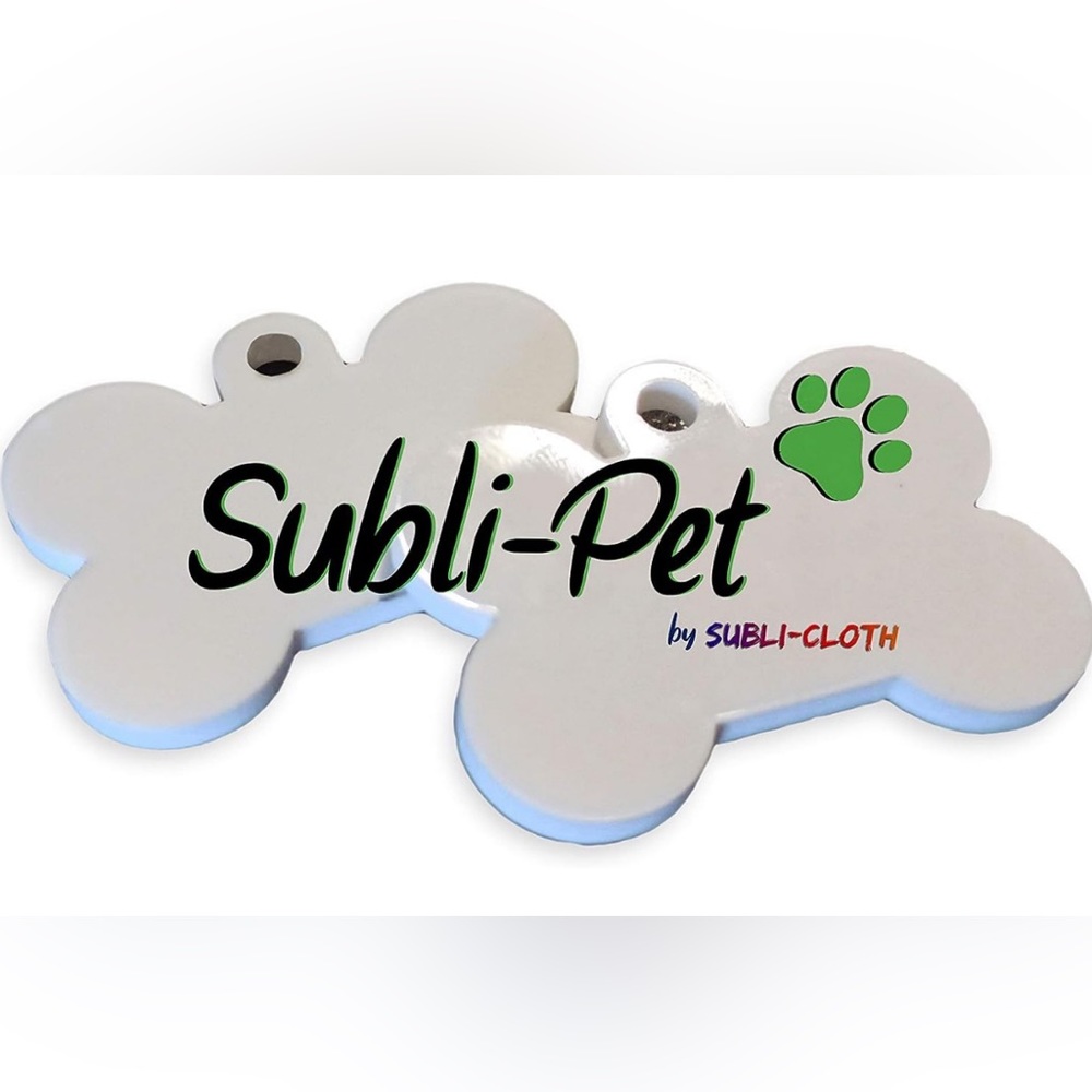 Subli-Pet Customizable by Subli-cloth - Dog Pack x 10unit With Ribbon